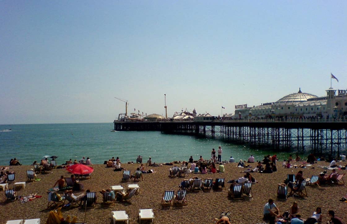 Brighton pier east sussex