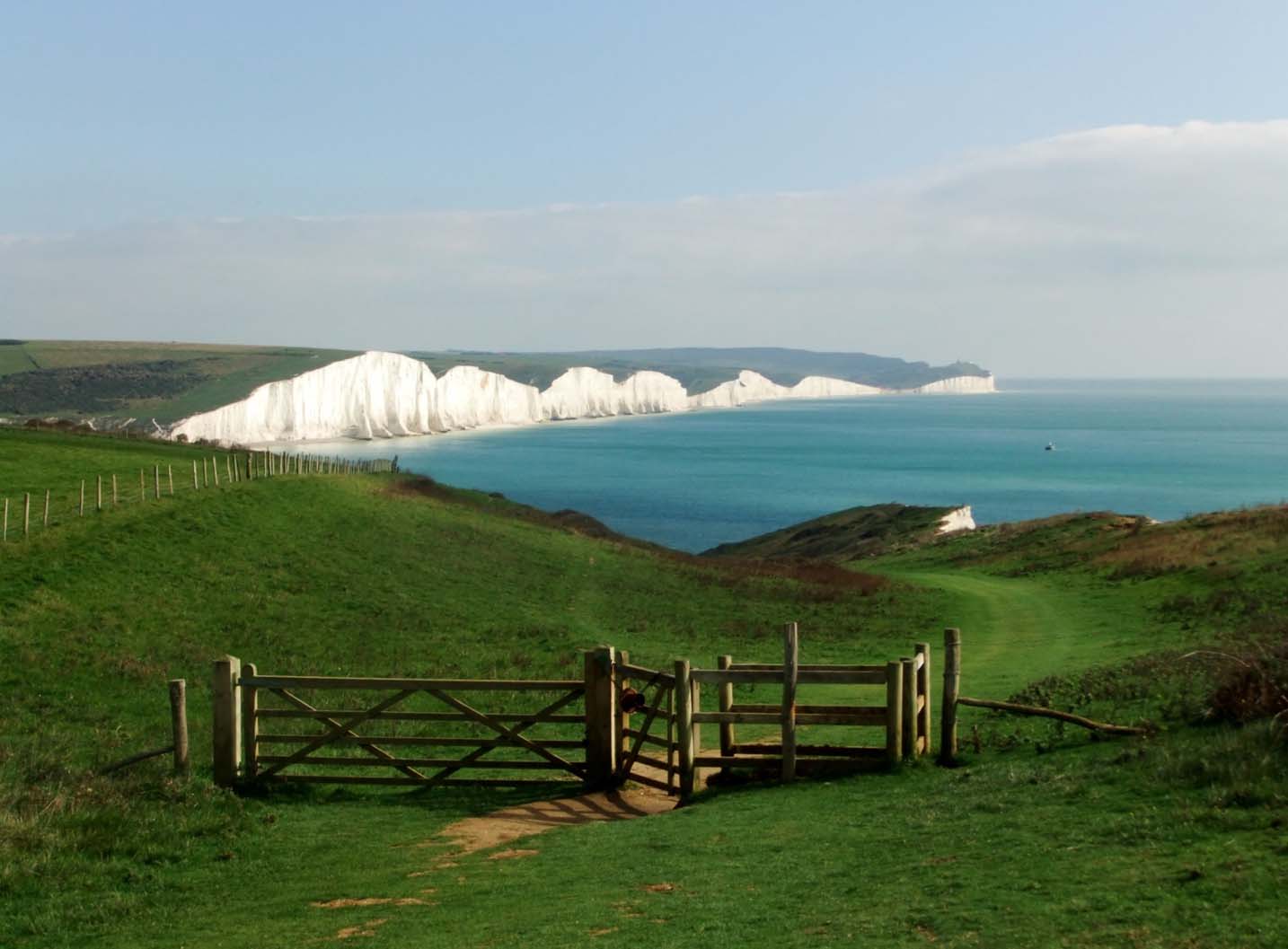 De Syv Søstre I East Sussex Seaford