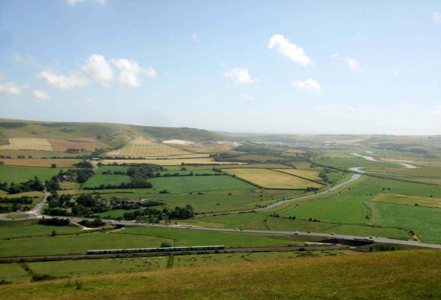 South downs countryside