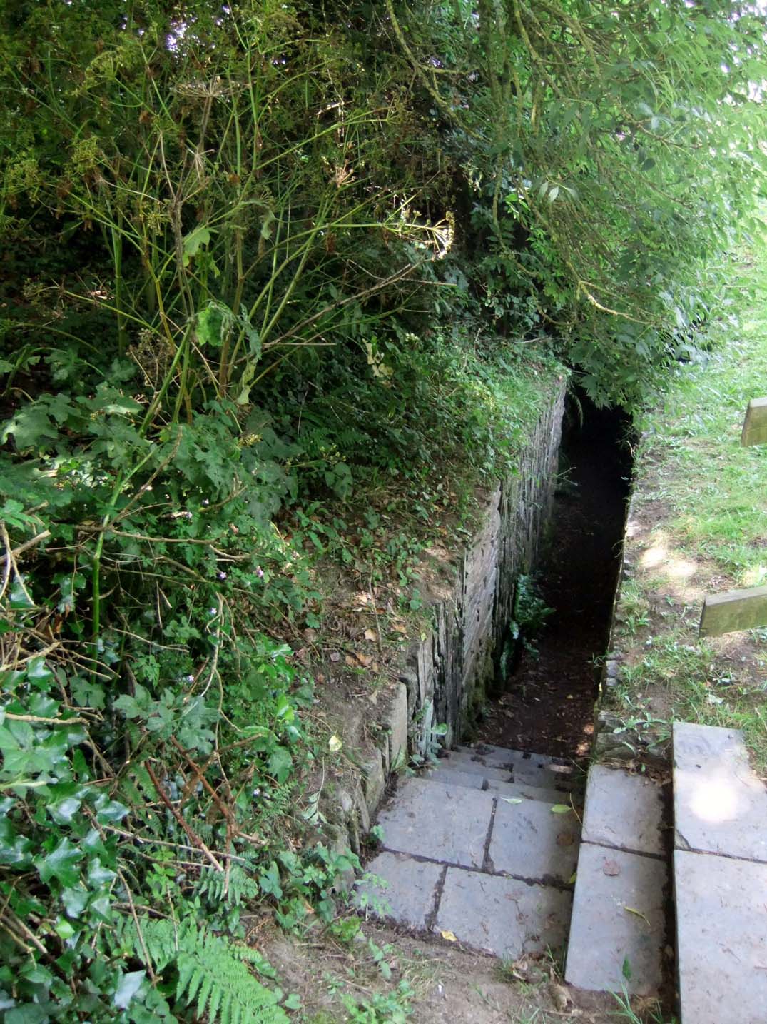 Halliggye Fogou entrance Cornwall