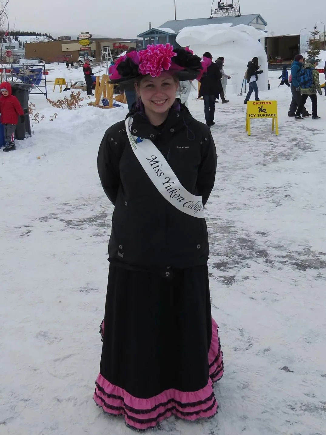 Queen candidate Rendezvous festival Whitehorse