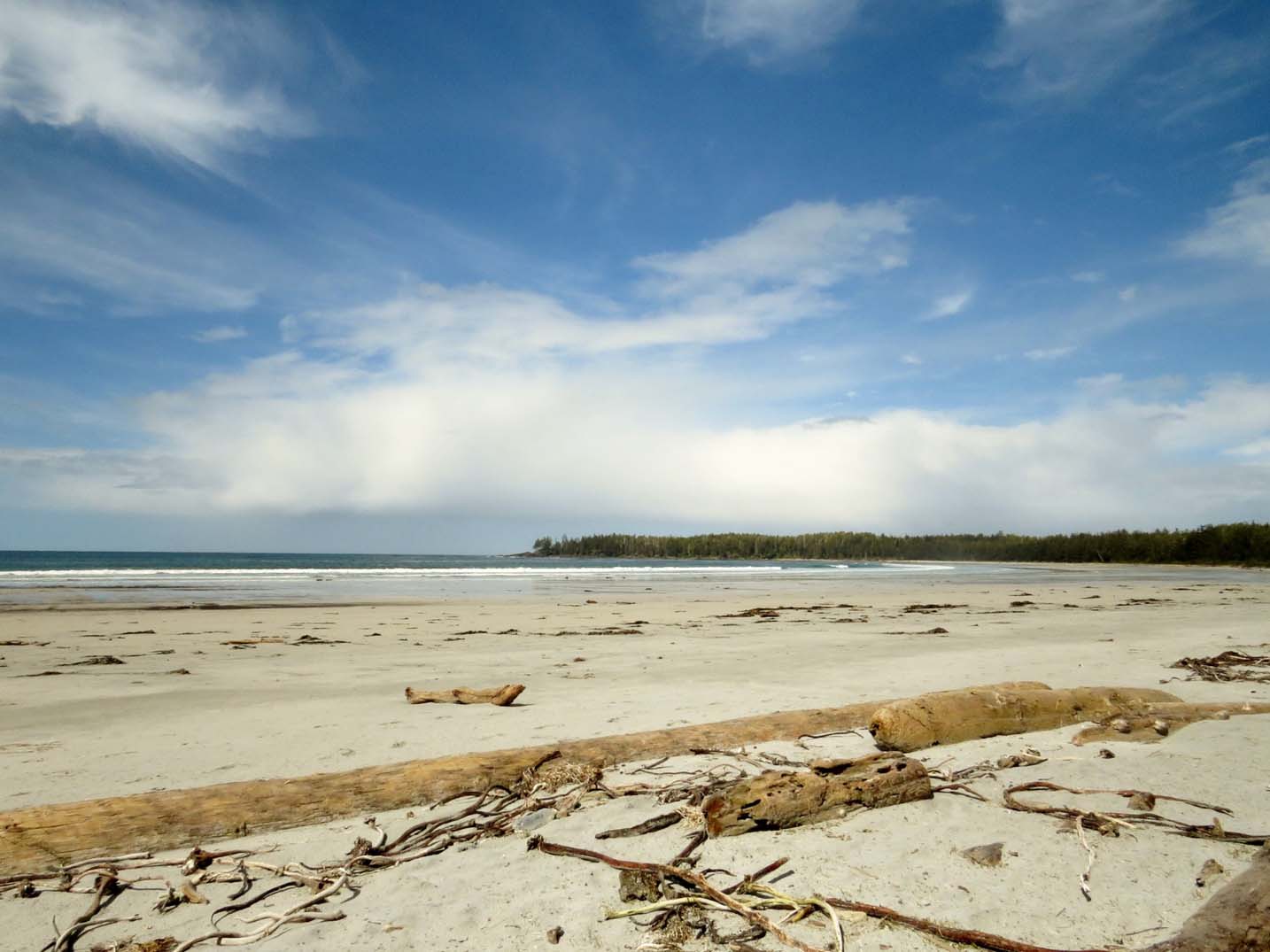 Nels Bight beach, Cape Scott Provincial park