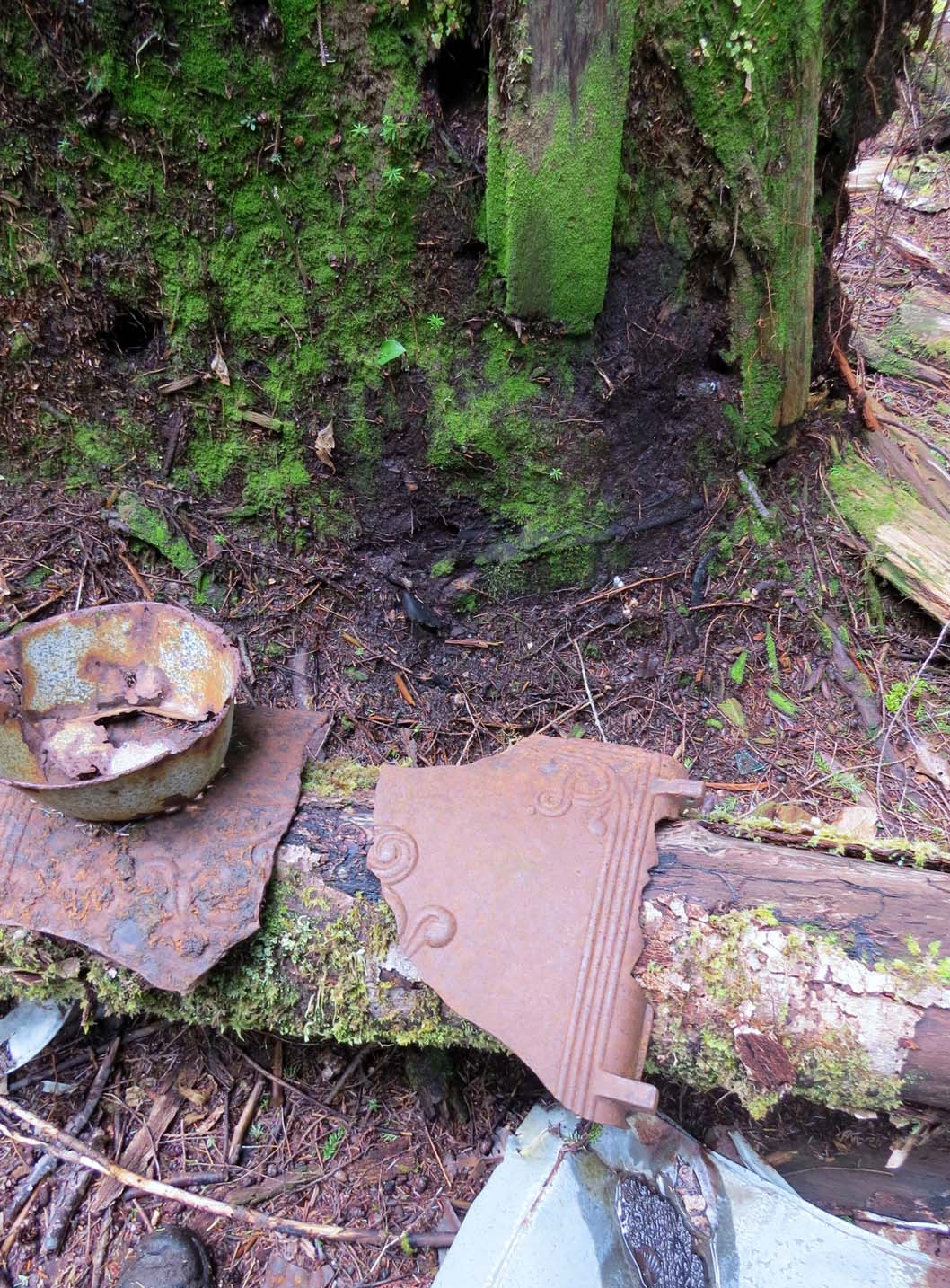 Cape Scott Provincial Park hike settlers settlement