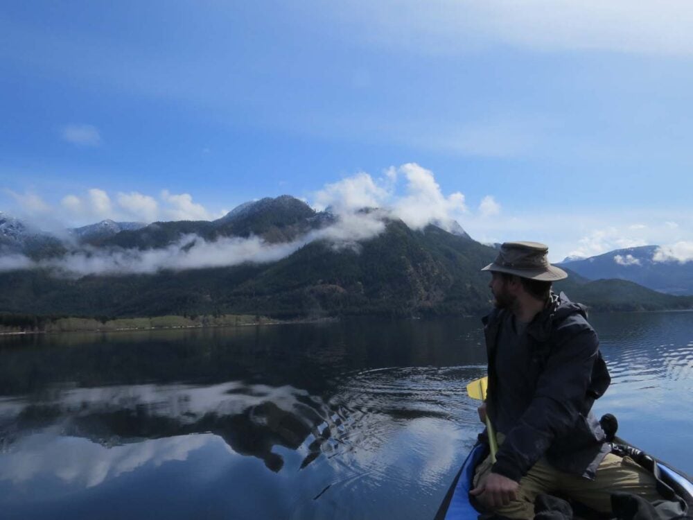 Muchalat Lake canoe