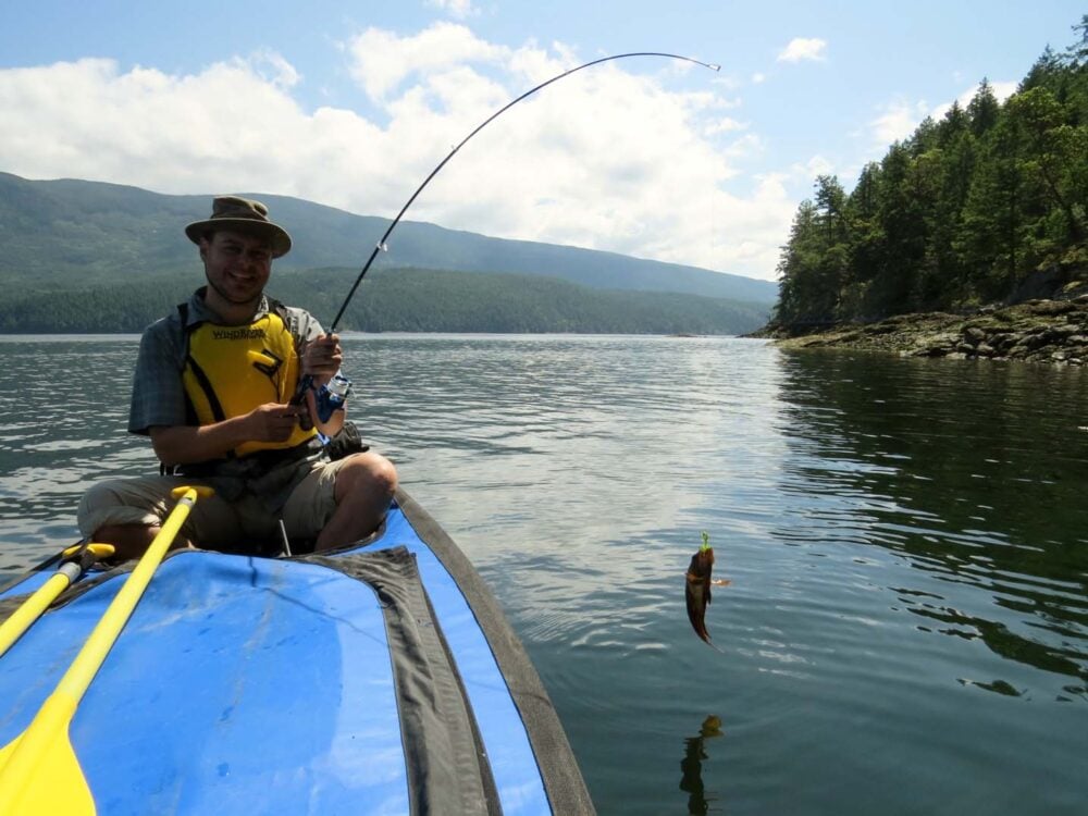 Fishing Malaspina Inlet Desolation Sound