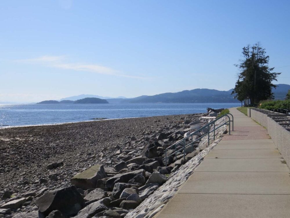 Sechelt beach Sunshine Coast