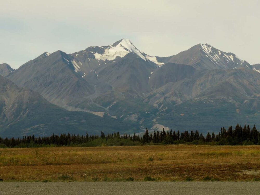 View from Haines Junction airport