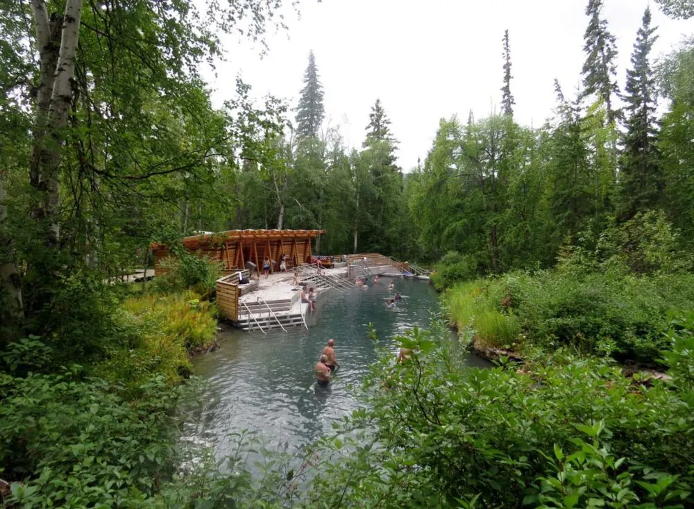 Liard Hot Spring in British Columbia