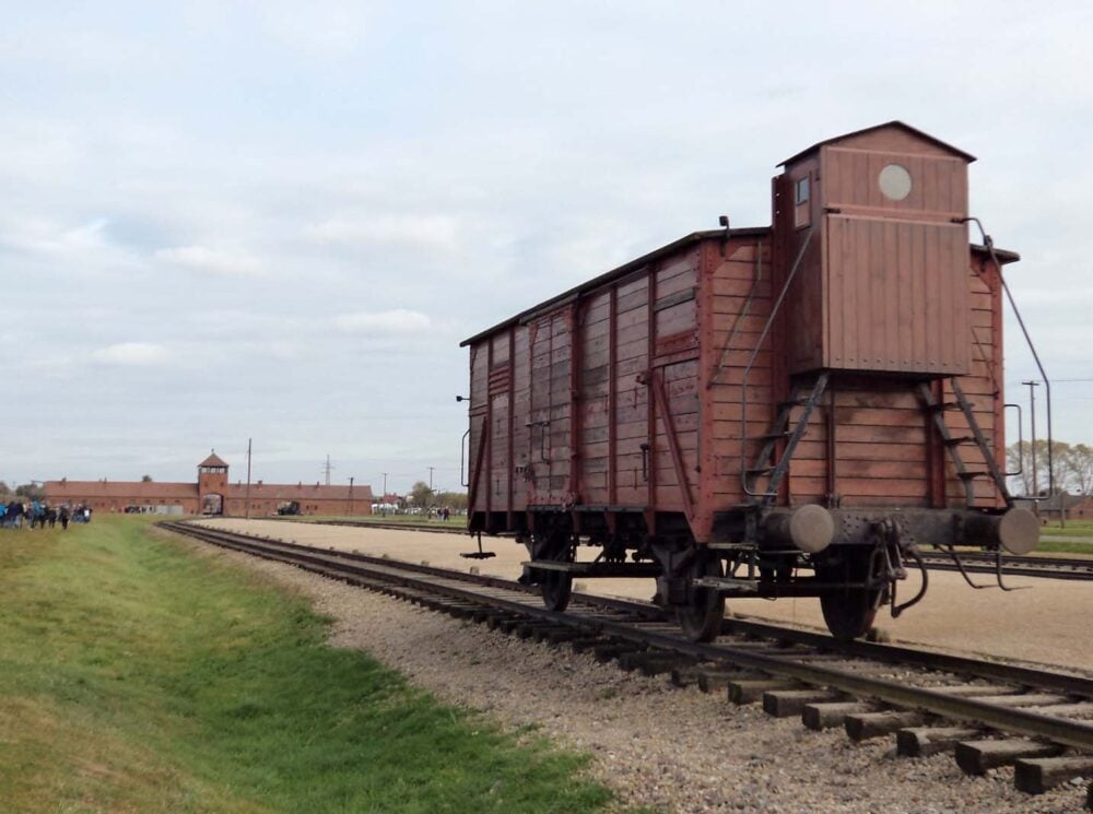 Birkenau train carriage