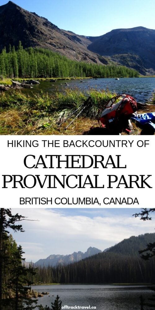 If you're looking for a fun and hassle-free first-time backcountry experience in British Columbia, head to Cathedral in the beautiful Okanagan-Thompson region! The hiking, all above 2000m, is incredible to say the least. This is a place not to miss! offtracktravel.ca