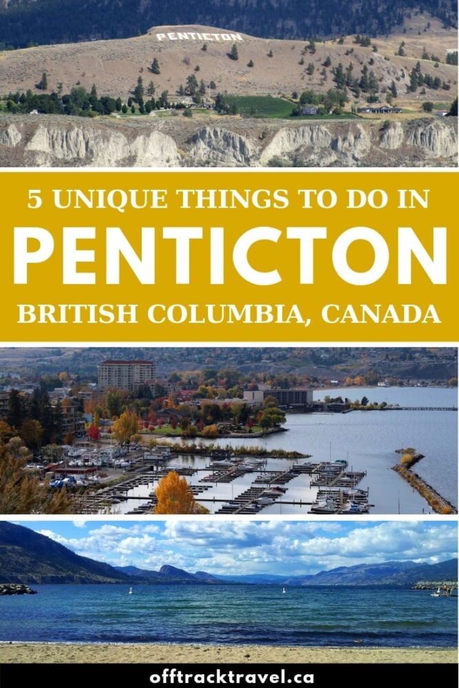 Penticton is one of the only towns in the world located between two lakes. The other is Interlaken in Switzerland. After learning this, I had a little think about what else makes the small town of Penticton (my home for over two years) so special. Read on to discover the top five unique things you must do in Penticton, British Columbia. offtracktravel.ca