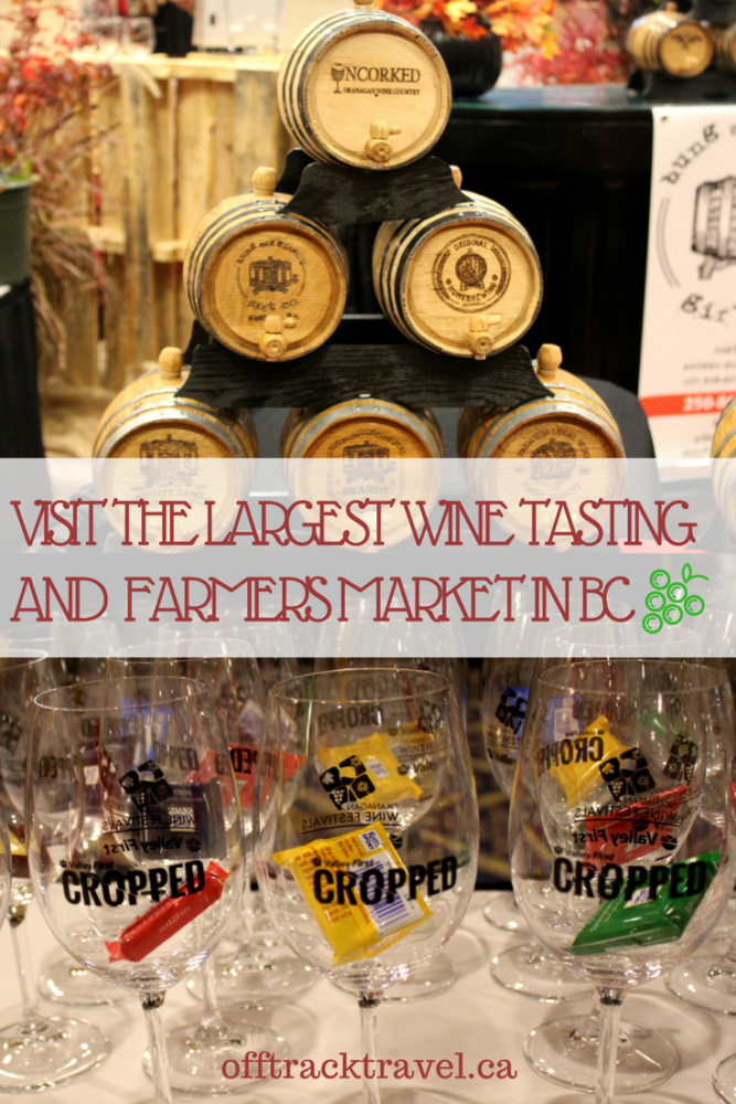 Cropped, the largest wine tasting and farmers market in British Columbia