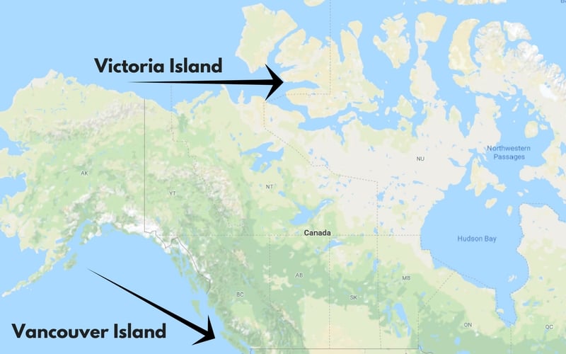 Map Of Victoria Island Victoria Island? You Probably Mean Vancouver Island