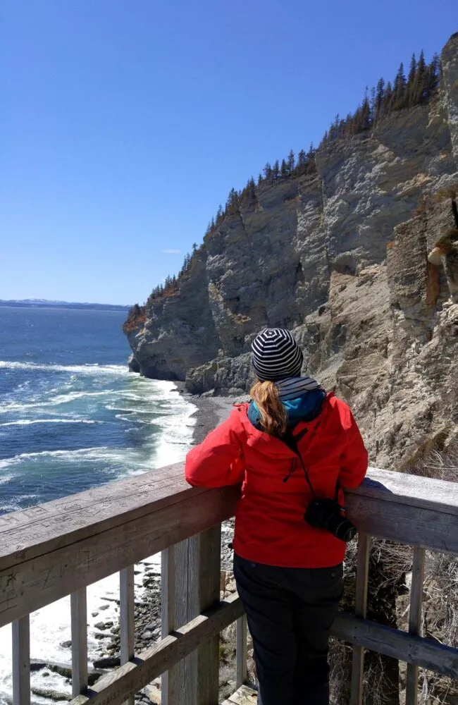 Cap Gaspe Lookout in Forillon National Park