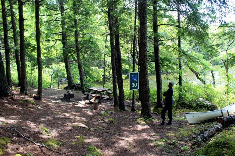 Silver lakes Kejimkujik national park canoe trip