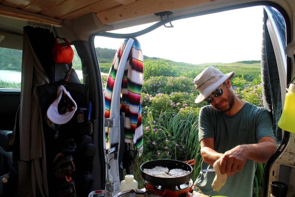 cooking in the van jr pei