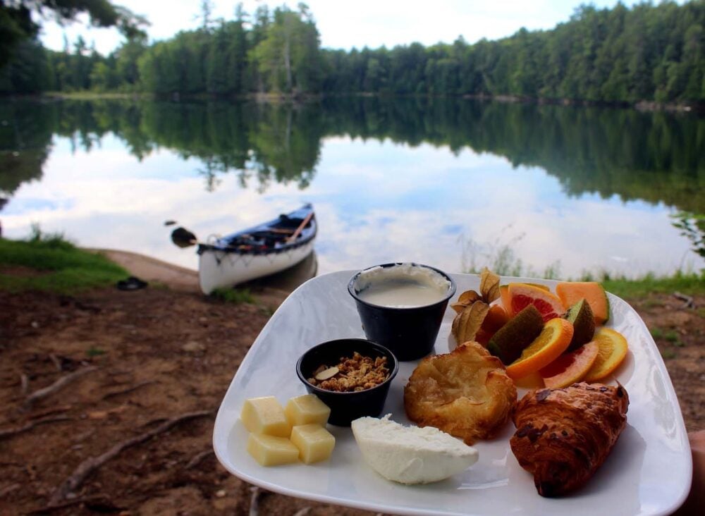 lac 31 milles quebec breakfast