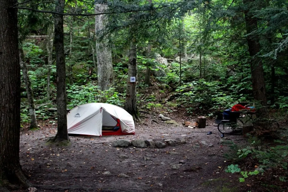 lac la peche canoe camping gatineau park