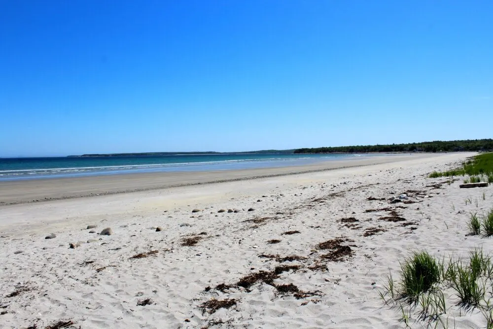 the golden sands of summerville beach - one of the best beaches in nova scotia