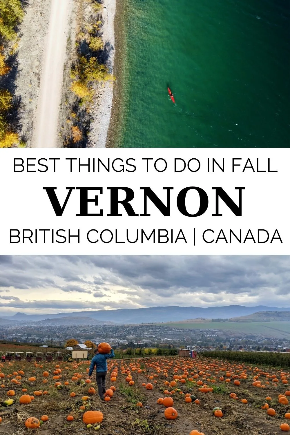 Until recently, we had never visited Vernon in fall. But what we discovered on our recent trip has convinced me that Vernon is one of the best places in British Columbia to visit at this time of year! This is particularly true if you like fall activities on the spooky side...click to find out the best things to do in fall in Vernon, BC, Canada! offtracktravel.ca