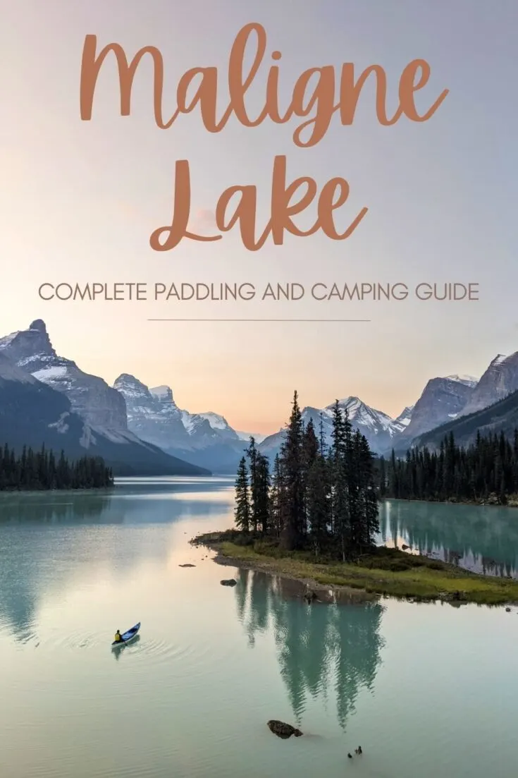 Glacier-fed and surrounded by impossibly high mountains, Maligne Lake offers the most epic multi-day canoe trip in the Canadian Rockies. Click here to discover everything you need to know about planning a canoe trip on beautiful Maligne Lake, Alberta, Canada! offtracktravel.ca
