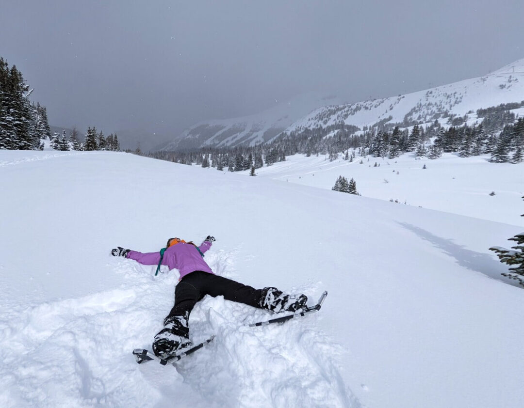 The Best Snowshoeing in Banff Sunshine Meadows on the Continental Divide