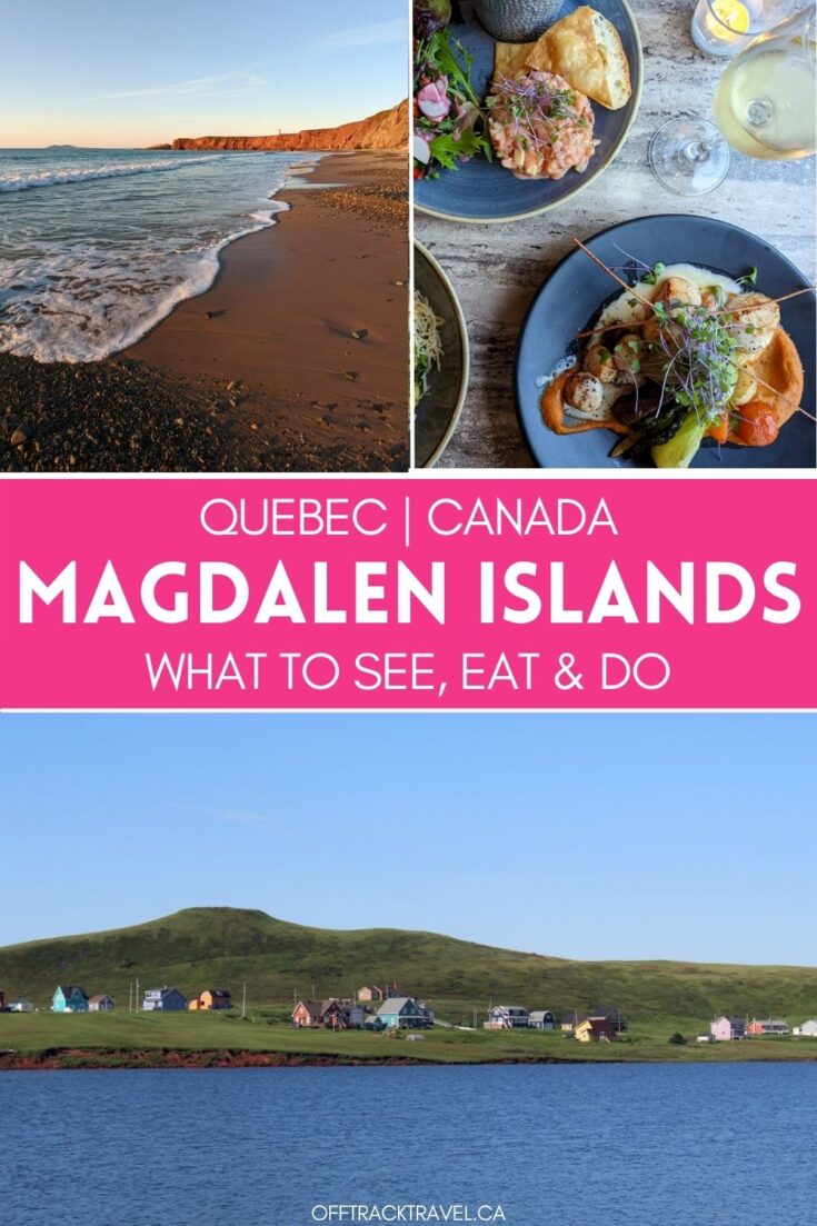 The Magdalen Islands, located in Canada's Gulf of St Lawrence, should be your next travel destination - think green rolling hills, colourful houses, crimson cliffs and golden beaches as far as the eye can see. Click here to discover one of Canada's best travel secrets. offtracktravel.ca