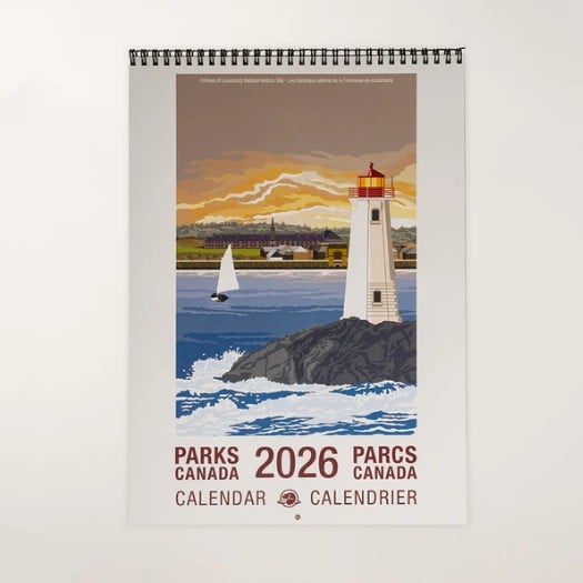 Parks Canada calendar 2026
